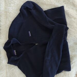 Patagonia Navy Quarter-zip